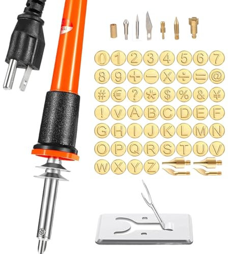 Brandmalerei-Werkzeuge, 65-teiliges Pyrographie-Set, Reliefschnitzwerkzeuge, Schnitzwerkzeuge, stabiles und sicheres Bastelset für Künstler und Amateure