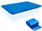 Bâche de piscine rectangulaire 4 x 2,11 m - Bleu à bulles - Pour piscines tubulaires rectangulaires - Couverture imperméable et anti-pluie