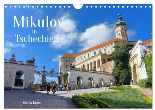 Mikulov in Tschechien (Wandkalender 2026 DIN A4 quer), CALVENDO Monatskalender: Eine sympathische, bunte Stadt in der Tschechischen Republik (CALVENDO Orte)