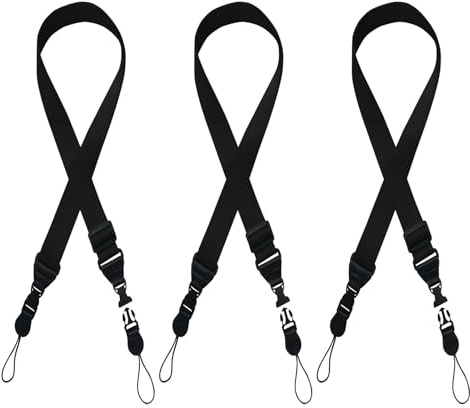 XILIYAI 3 Pack Universal Shoulder Strap, Replacement Nylon Neck Lanyard, Comfortable Adjustable Shoulder Strap for iPad/Samsung Tablet Case,Camera Crossbody Laptop Binocular Luggage Bag