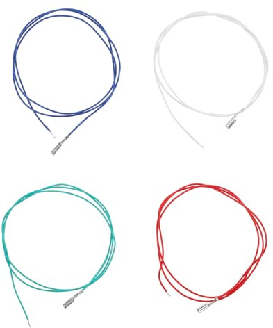 GALPADA Phono e Ampia Compatibilità e 4 Pezzi Cavo Giradischi per Rame Trasmissione Audio Stabile, Accessorio Fonografi