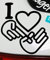 Fucking Hand Code Sticker Sex Aufkleber Stickerbomb Tuning Decal - Dub (weiß innenklebend)