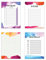 To Do Planer Set 4-teilig, Einkaufszettel, To-Do-Block, Notizblock, Trinkliste