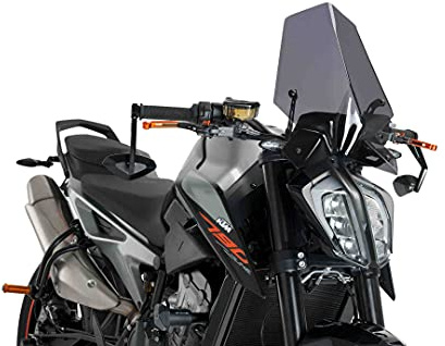 Puig 9668F New Generation Naked Sport optimierte Aerodynamik, Dunkel Getönt