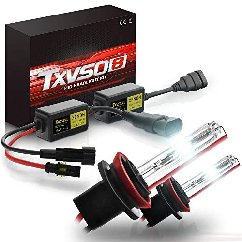 ZH-VBC H8 H9 H11 12V 55W Xenon Lampen, Xenon HID Conversion Kit Scheinwerfer, Hell Weiß Xenon Look Ersatz Scheinwerfer Halogen Auto Lampe, 6000K/8000K/10000K/12000K,6000K