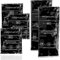 5 Stück - Kühlpads Gel schwarz, MADE IN GERMANY - Klein & groß - Kühl & Kaltkompresse - Wärmekissen & Kühlpacks - Kühlkissen - für Weisheitszahn, Schmerzen & Fieber - Kinder & Erwachsene