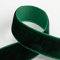 Italian Options Velvet Ribbon, Luxury, Single-Face Velvet Ribbon for Crafting, Christmas, Bows, Hair, Cakes, Weddings, Ornaments, Gift Wrapping, Flowers, 25mm x 10 Metre Roll, Bottle Green