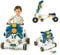 DREAMADE 3 in 1 Lauflernhilfe mit Musik & Licht, Lauflernwagen mit rutschfesten Rädern & verstellbarer Geschwindigkeit, Gehhilfe Baby ab 6 Monaten, Laufrad Kinder