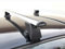 Dachträger BS + ALU für Nissan Micra (3 Türer) ab 2003 bis 2010, Aluminium Dachgepäckträger ohne Dachreling