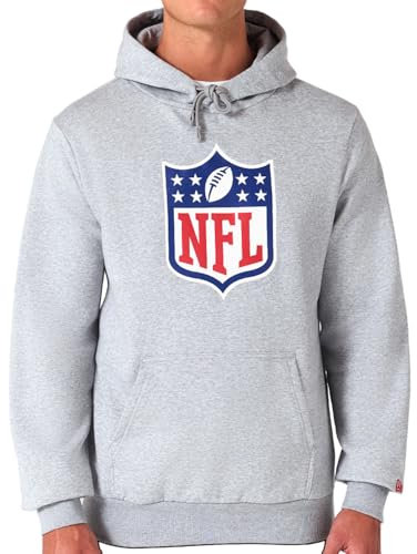 New Era NFL Shield NFL Team Logo Hoody Grau Kapuzenpullover - XL