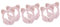 PRETYZOOM 6 Stk Ohrenschützer mit Katzenohren Ohrenschützer für Damen Sport Stirnband Ohrenschützer für Kinder Mädchen Tiara Ohrenwärmer Unisex-Ohrwärmer warm halten Hörmuschel Pailletten