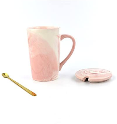 EMoLus Cups Custom Personalized Ceramic Bridesmaid Coffee Mugs Cups Porcelain with Lid and Spoon Your Own Text Bride Wedding Espresso Cup (Color : Mugs 03, Size : 401-500ml)