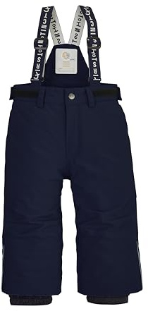 First Instinct by killtec Kinder Skihose/Funktionshose mit Trägern und Schneefang FISW 33 MNS SKI PNTS, dunkelnavy, 122, 42255-000