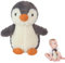 Kuscheltier Pinguin, 23 cm Plüschtier für Kinder, Flauschiger Stofftier zum Kuscheln und Spielen, Süße Plüschtiere, Pinguin Plushie, Kuscheltiere Mädchen, Stuffed Animals für Jungen Mädchen Geschenke