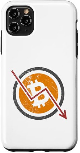Hülle für iPhone 11 Pro Max BTC-Krypto Fallwährung Bitcoin-Dump-Trader