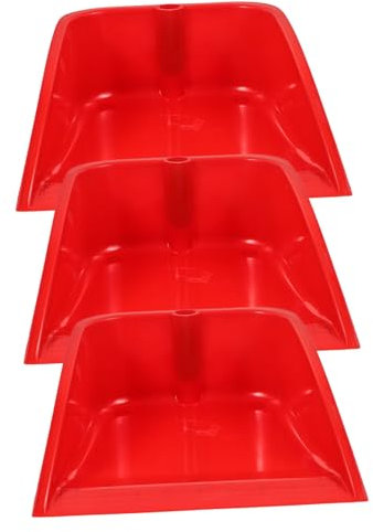 TOPBATHY 3pièces Pelle à Neige Plastique Pour Extérieur Déneigeuse Pour Allée Outil De Déneigement Et Pratique