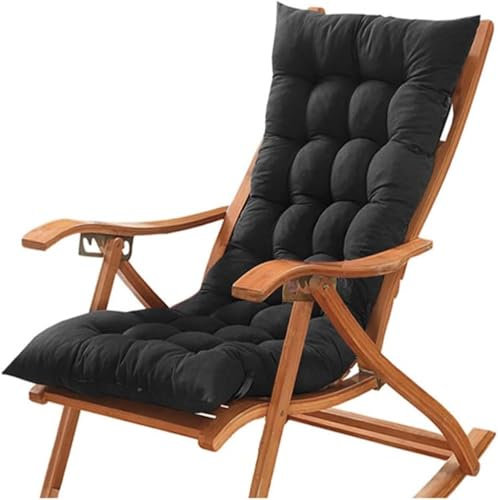 Cojín Reclinable para Tumbona, 120x48/150x48cm Cojines para Silla Mecedora, Exterior Reclinable Colchoneta Tumbona ,Cómodo Cojín de Sofá para Jardín, Piscina, Playa, Terraza y Balcón(C,50x50x8cm)
