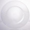 Villa d'Este Home Tivoli 6er Set Platzteller Ø 33 cm transparent mit Streifenrand