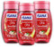 ISANA Lot de 3 gels douche de soin à l'huile et à la grenade 3 x 250 ml