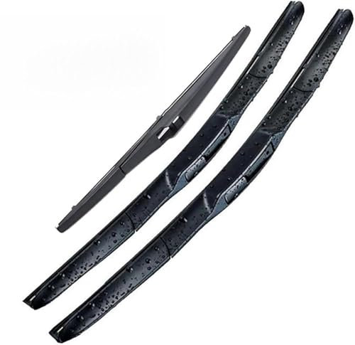 WANGJF Juego Escobillas Limpiaparabrisas para Kia Carens 2006-2011, Limpiaparabrisas Delantero y Trasero, Escobilla limpiaparabrisas.