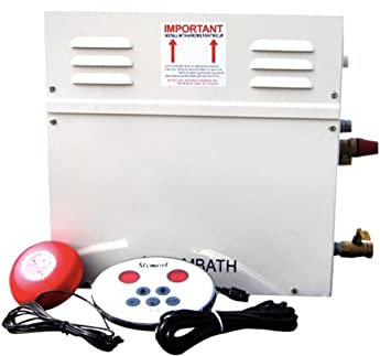 OUTFYT 1 5KW Generatore di Vapore Household House Bath Sauna Streaming Drifine Furnace Wet Steamer Digital Controller Digitale,Resistere alle Alte Temperature