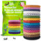 Ninoclar Mosquito Repellent Bracelets 15 Pack | DEET-Free Natural Wristbands for Adults & Kids | 300-Hour Insect Protection, Outdoor Travel & Camping Essential