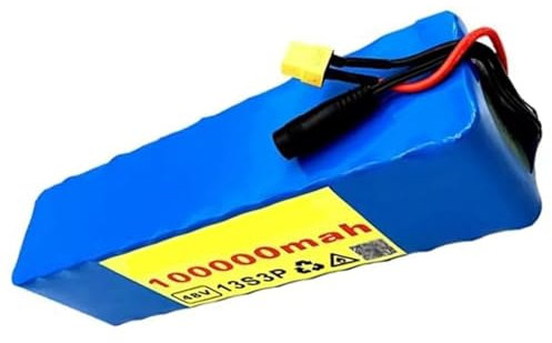 48V 100Ah 13S3P Batterie Lithium Batterie Lithium-Ion Rechargeable Pour Vélo et Trottinette Électrique Avec Batterie 48V Pour Vélo Électrique XT90