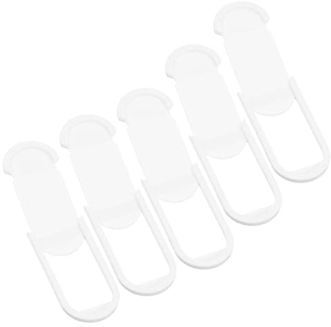 CLISPEED 6pcs Webcam Cover Slide for Laptop Tablet White Privacy Shutter for Lens Decorative for Enhanced Privacy Security