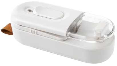 Mini Folienschweißgerät, 2 in 1 Bag Sealer mit Cutter Versiegelungsmaschine, Leicht zu transportieren für Plastiktüten Beutel Spänesäcke Lebensmittellagerung Snack