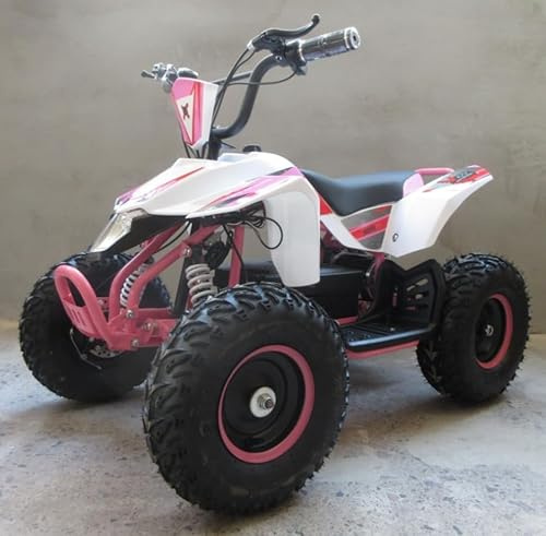 36V X BEAST MOTORSPORT PINK MINI ATV Quad Bike Kids Childrens 800W Electric MIDI MOTO RIDE ON