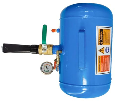 Aptliton 10 Gallon Tyre Bead Seater (38L), High Pressure Air Blaster Inflator Gun for Car Truck Tractor ATV Tyres, Heavy Duty Portable Tire Seating Tool with Gauge