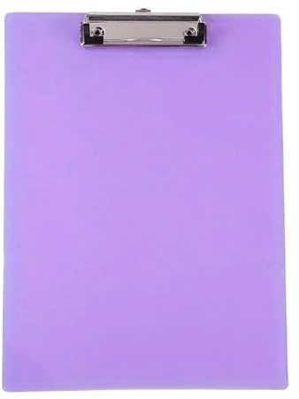 Klemmbrett Holz 5 Stücke A5 Zwischenablage Ordner Schreibblock Halter Memo Clip Bord Datei Schreiben Klemmen Schreibwaren Büro Schulbedarf(Purple-5PCS)