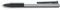 Lamy tipo Al/K Tintenroller 339 Rollpen aus Aluminium eloxiert in der Farbe Silber mit integrierter Clip-Drücker-Mechanik Tintenrollermine M 66 blau Strichbreite B, 1 Stück (1er Pack)