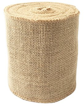 LWR CRAFTS Natürliches Juteband 10 Meter (15 cm)