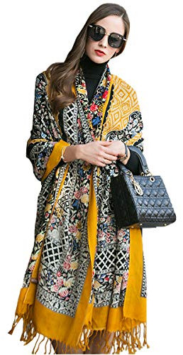 DANA XU Damen will großer schal pashmina schal und wraps fleece-schal 96 in * 43.31 in