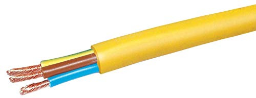 LAPP KG Kabel, Elektrokabel, 3-polig, Gelb, PVC-Außenmantel, PVC-Aderisolierung, 3 x 1,5 mm², AWG 16