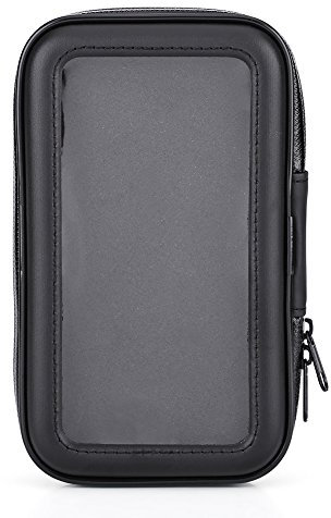 Bewinner Funda Impermeable para Teléfono Motocicleta Moto Soporte de Montaje Funda para Teléfono Móvil/GPS / MP4 M, L, XL Cajas de Teléfono a Prueba de Agua Subacuáticas (L)