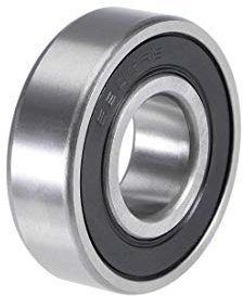 sourcing map 6203-2RS Rillenkugellager 17mm x 40mm x 12mm Kugellager Bearing Skateboard Bearings Skateboard Kugellager Rollenlager Doppelt Versiegelt Chromstahl P5(ABEC5)