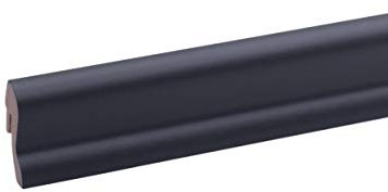 Leiste24 All inclusive Paket 52 Meter Sockelleisten - Fußleisten 40mm Höhe in Grau