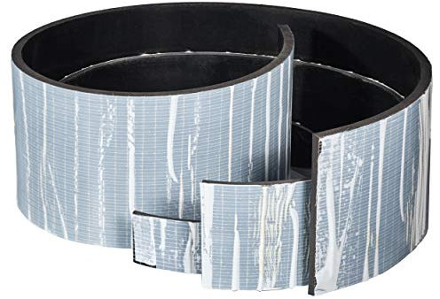 Gummistreifen 50mm und 60mm breit mit Klebeschicht auf Rolle Unterleger Terrassenpad in verschiedenen Stärken Gummimatte Gummiunterlage Vollgummi Hartgummi