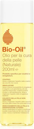 Bio-Oil Olio Naturale 200ml, Anti Smagliature e Cicatrici, 100% Naturale | Per la Cura della Pelle, Smagliature, Cicatrici, Pelle Secca e Macchie Cutanee, Azione Idratante, Oli Naturali