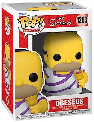 Funko Pop! Animation: Simpsons - Obeseus Homer Simpson - The Simpsons - Vinyl-Sammelfigur - Geschenkidee - Offizielle Handelswaren - Spielzeug Für Kinder und Erwachsene - TV Fans