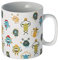 Cha Cult NEU teemando® Jumbo-Becher Happy Monsters Porzellan 0,75 l