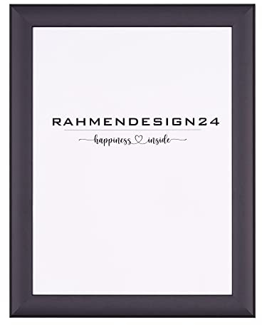 Rahmendesign24 Bilderrahmen Fiona 30x90 Anthrazit Fotorahmen, Wechselrahmen, Posterrahmen, Puzzlerahmen