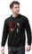 Men's Monk Clean Up TV Show Adrian Monk Printed Pullover Hoodies Long Sleeve Hooded Sweatshirt Black L