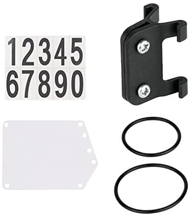 Number Plate and Holder Fixed Parts for Cycling Accessories Triathlon Race Bike, Non Round Tube