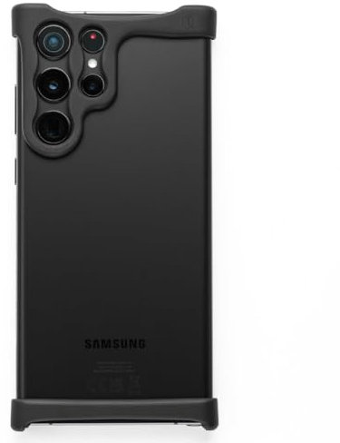Arc Pulse Entwickelt für iPhone 13 Pro Max Handyhüllen Bumper, Minimalistisch, Schock Absorbierendes Luftfahrt Aluminium mit Elastomer-Einlagen, Einfache Anwendung (Aluminium Matt Schwarz)