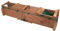 Berger + Schröter Holzkastenfalle extra ca.118x26x26 cm, mit Metallklappen, Jagd