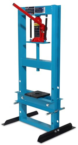 BITUXX Hydraulische Werkstattpresse 6T Presse Werkstatt Hydraulikpresse Rahmenpresse Dornpresse Tonnen