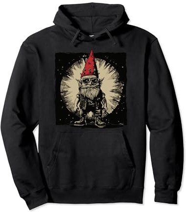 Nain de jardin Heavy Metal Sweat à Capuche